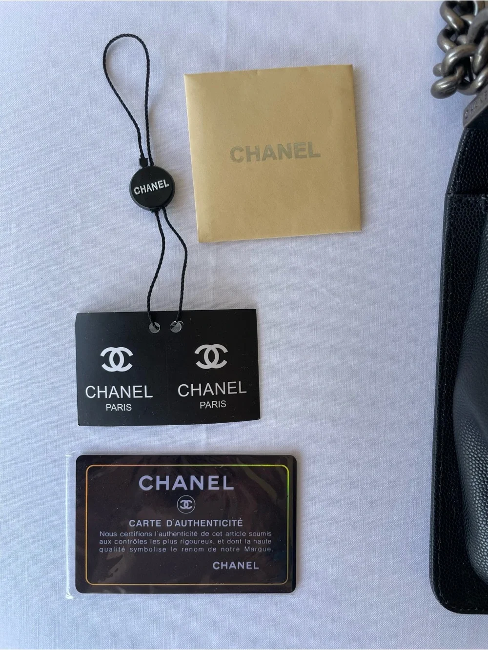 CHANEL large boy